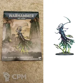 Описание картинки C'tan Shard of the Nightbringer (ориг) от Кооператив Миниатюр по цене 11 500руб | Свободный Рынок Миниатюр - СРМ