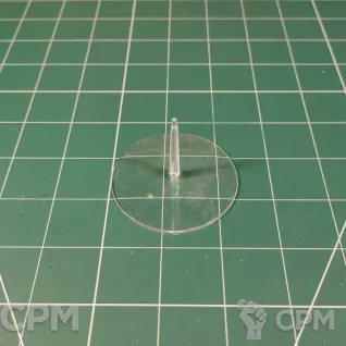Описание картинки Flying Base 60 mm База прозрачная Games Workshop от Vault Boy по цене 198руб | Свободный Рынок Миниатюр - СРМ