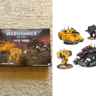Описание картинки EYE OF TERROR BATTALION: SONS OF DORN  (оригинал) от Hammer Drozd по цене 22 500руб | Свободный Рынок Миниатюр - СРМ
