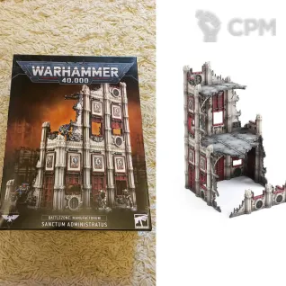 Описание картинки Battlezone: Manufactorum – Sanctum Administratus (ориг) от Hammer Drozd по цене 9 500руб | Свободный Рынок Миниатюр - СРМ