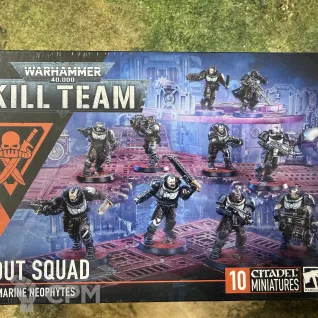 Описание картинки Kill Team scout squad от Slobarev  по цене 7 500руб | Свободный Рынок Миниатюр - СРМ