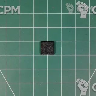 Описание картинки Square Base 25x25 mm Подставка квадратная пластик от Vault Boy по цене 22руб | Свободный Рынок Миниатюр - СРМ