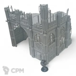 Описание картинки Killzone Chalnath - Террейн Sector Imperialis от Terrain Print по цене 3 200руб | Свободный Рынок Миниатюр - СРМ