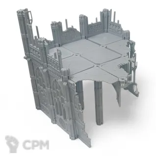 Описание картинки Killzone Chalnath - Террейн Sector Imperialis от Terrain Print по цене 3 200руб | Свободный Рынок Миниатюр - СРМ