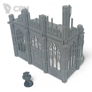 Описание картинки Killzone Chalnath - Террейн Sector Imperialis от Terrain Print по цене 3 200руб | Свободный Рынок Миниатюр - СРМ
