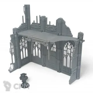 Описание картинки Killzone Chalnath - Террейн Sector Imperialis от Terrain Print по цене 3 200руб | Свободный Рынок Миниатюр - СРМ