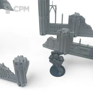 Описание картинки Killzone Chalnath - Террейн Sector Imperialis от Terrain Print по цене 3 200руб | Свободный Рынок Миниатюр - СРМ