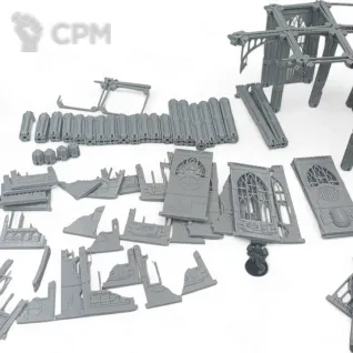 Описание картинки Killzone Chalnath - Террейн Sector Imperialis от Terrain Print по цене 3 200руб | Свободный Рынок Миниатюр - СРМ