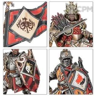 Описание картинки Freeguild Gallants (x5), CITY OF ASH от GLOM по цене 5 000руб | Свободный Рынок Миниатюр - СРМ
