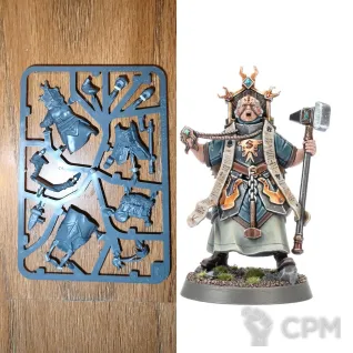 Описание картинки Mallus Forgepriest, CITY OF ASH от GLOM по цене 2 000руб | Свободный Рынок Миниатюр - СРМ
