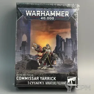 Описание картинки Commissar Yarrick от Alternative Galaxy  по цене 3 990руб | Свободный Рынок Миниатюр - СРМ