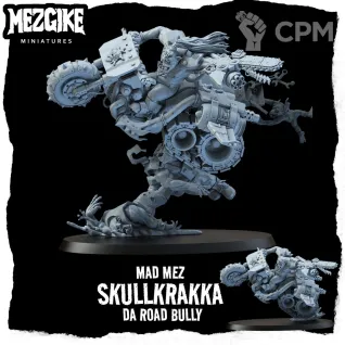 Описание картинки Wazdakka Gutsmek (Skullkrakka by Mezgike) от 0.n1 Studio по цене 650руб | Свободный Рынок Миниатюр - СРМ