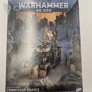 Описание картинки Commissar Graves от Alternative Galaxy  по цене 7 999руб | Свободный Рынок Миниатюр - СРМ