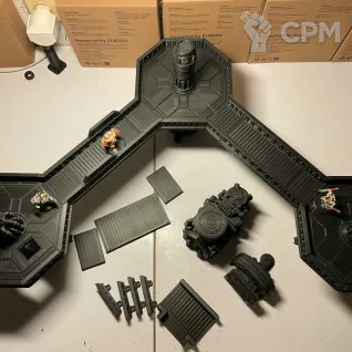 Описание картинки Террейн для систем Warhammer от gatzerano по цене 4 500руб | Свободный Рынок Миниатюр - СРМ