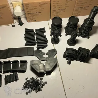 Описание картинки Террейн для систем Warhammer от gatzerano по цене 4 500руб | Свободный Рынок Миниатюр - СРМ