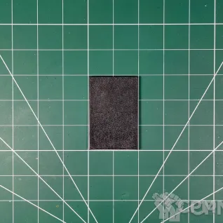 Описание картинки Rectangular Base 50x75 mm Подставка прямоугольная пластик (75x50) от Vault Boy по цене 118руб | Свободный Рынок Миниатюр - СРМ