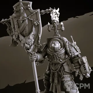 Описание картинки Brotherhood Terminator Squad / Paladin Squad от Магазин Альфария по цене 220руб | Свободный Рынок Миниатюр - СРМ