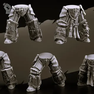 Описание картинки Brotherhood Terminator Squad / Paladin Squad от Магазин Альфария по цене 220руб | Свободный Рынок Миниатюр - СРМ