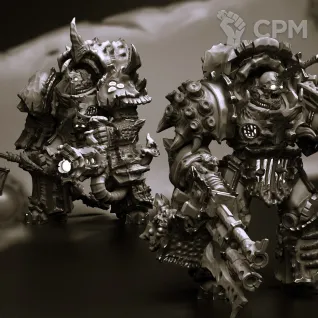 Описание картинки Blightlord Terminators - альт от Магазин Альфария по цене 200руб | Свободный Рынок Миниатюр - СРМ