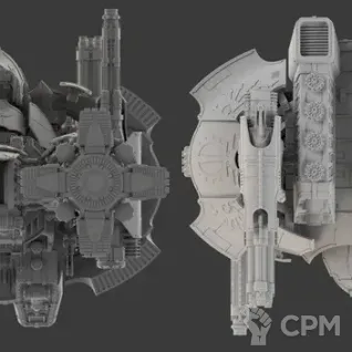 Описание картинки [КОПИЯ] 32mm Mars pattern Warlord Titan loyal Варлорд титан под большую ваху 32мм от Epicprintstore по цене 55 000руб | Свободный Рынок Миниатюр - СРМ