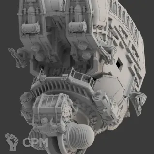 Описание картинки [КОПИЯ] 32mm Mars pattern Warlord Titan loyal Варлорд титан под большую ваху 32мм от Epicprintstore по цене 55 000руб | Свободный Рынок Миниатюр - СРМ