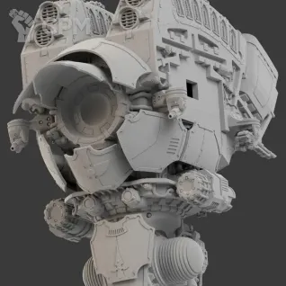 Описание картинки [КОПИЯ] 32mm Mars pattern Warlord Titan loyal Варлорд титан под большую ваху 32мм от Epicprintstore по цене 55 000руб | Свободный Рынок Миниатюр - СРМ