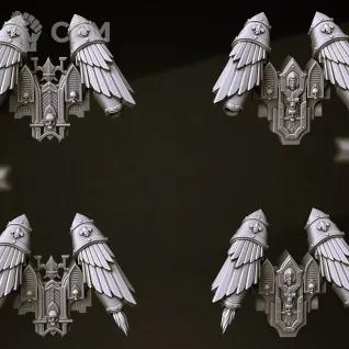 Описание картинки Seraphim Squad от Магазин Альфария по цене 150руб | Свободный Рынок Миниатюр - СРМ