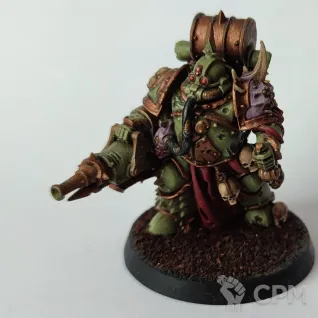 Описание картинки Foul Blightspawn (Conversion on Plague Marine) от  по цене 900руб | Свободный Рынок Миниатюр - СРМ