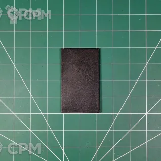 Описание картинки Rectangular Base 60x100 mm Подставка прямоугольная (100x60) от Vault Boy по цене 198руб | Свободный Рынок Миниатюр - СРМ