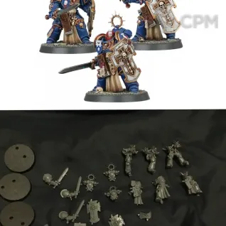 Описание картинки Primaris Bladeguard Veterans Indomitus от Svarden по цене 3 950руб | Свободный Рынок Миниатюр - СРМ