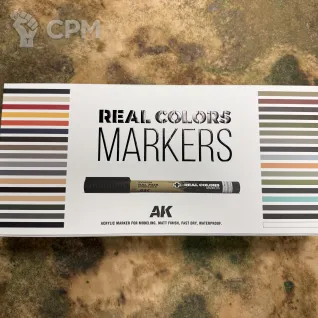 Описание картинки Real colors Markers set от Slobarev  по цене 8 500руб | Свободный Рынок Миниатюр - СРМ