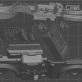 Описание картинки Универсальный набор Goliath Truck/ Goliath Rockgrinder (скан) от WAAAAAAGHshop по цене 1 800руб | Свободный Рынок Миниатюр - СРМ
