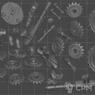 Описание картинки Универсальный набор Goliath Truck/ Goliath Rockgrinder (скан) от WAAAAAAGHshop по цене 1 800руб | Свободный Рынок Миниатюр - СРМ