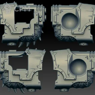 Описание картинки Defiler Weapon Assemble Set (2026) (Scan) от AxeL's Forge по цене 200руб | Свободный Рынок Миниатюр - СРМ