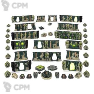 Описание картинки KILL TEAM: Killzone - Tomb World + Поле (Оригинал) от GLOM по цене 13 800руб | Свободный Рынок Миниатюр - СРМ