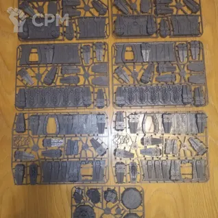 Описание картинки KILL TEAM: Tomb World Necron TERRAIN + Поле (Оригинал) от GLOM по цене 13 700руб | Свободный Рынок Миниатюр - СРМ