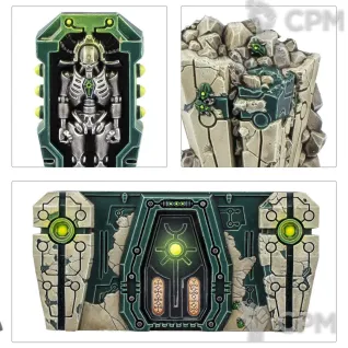 Описание картинки KILL TEAM: Tomb World Necron TERRAIN + Поле (Оригинал) от GLOM по цене 13 700руб | Свободный Рынок Миниатюр - СРМ