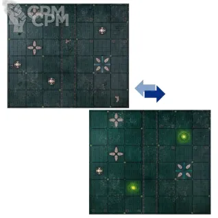 Описание картинки KILL TEAM: Tomb World Necron TERRAIN + Поле (Оригинал) от GLOM по цене 13 700руб | Свободный Рынок Миниатюр - СРМ