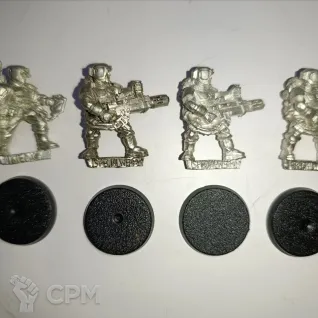 Описание картинки Astra Militarum Meltas + Medic от thymeQ по цене 3 000руб | Свободный Рынок Миниатюр - СРМ