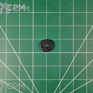 Описание картинки Round Slot Base 25mm Подставка круглая с прорезью (Оригинал Games Workshop) от Vault Boy по цене 59руб | Свободный Рынок Миниатюр - СРМ