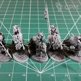 Описание картинки Soulblight Gravelords Barrow Knights (Black Knights) от Каджит по цене 4 498руб | Свободный Рынок Миниатюр - СРМ