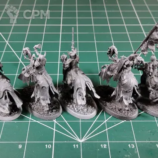 Описание картинки Soulblight Gravelords Barrow Knights (Black Knights) от Каджит по цене 4 498руб | Свободный Рынок Миниатюр - СРМ