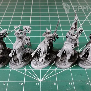 Описание картинки Soulblight Gravelords Barrow Knights (Black Knights) от Каджит по цене 4 498руб | Свободный Рынок Миниатюр - СРМ