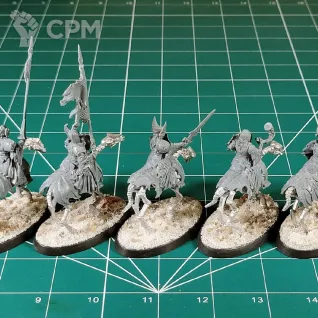 Описание картинки Soulblight Gravelords Barrow Knights (Black Knights) II от Каджит по цене 2 998руб | Свободный Рынок Миниатюр - СРМ