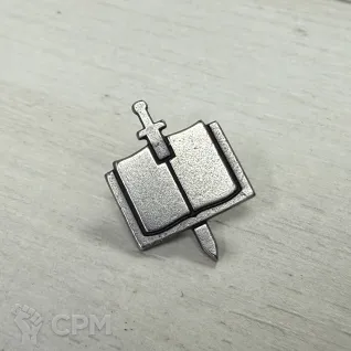 Описание картинки Grey Knights ensign металл от Slobarev  по цене 850руб | Свободный Рынок Миниатюр - СРМ