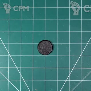 Описание картинки Round Base 32 mm Подставка круглая пластик от Vault Boy по цене 19руб | Свободный Рынок Миниатюр - СРМ