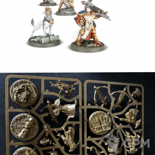 Описание картинки Castigators with Gryph-hound от Svarden по цене 1 400руб | Свободный Рынок Миниатюр - СРМ