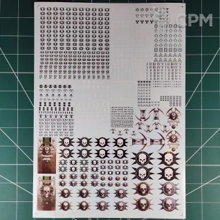Описание картинки Death Guard Transfer Sheet (Декали) Replica от Vault Boy по цене 1 798руб | Свободный Рынок Миниатюр - СРМ