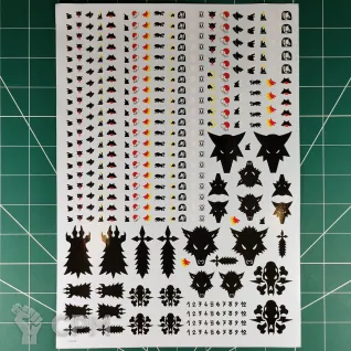 Описание картинки Space Wolves Transfer Sheet (Декали) Replica от Vault Boy по цене 1 798руб | Свободный Рынок Миниатюр - СРМ