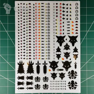 Описание картинки Space Wolves Transfer Sheet (Декали) Replica от Vault Boy по цене 1 798руб | Свободный Рынок Миниатюр - СРМ
